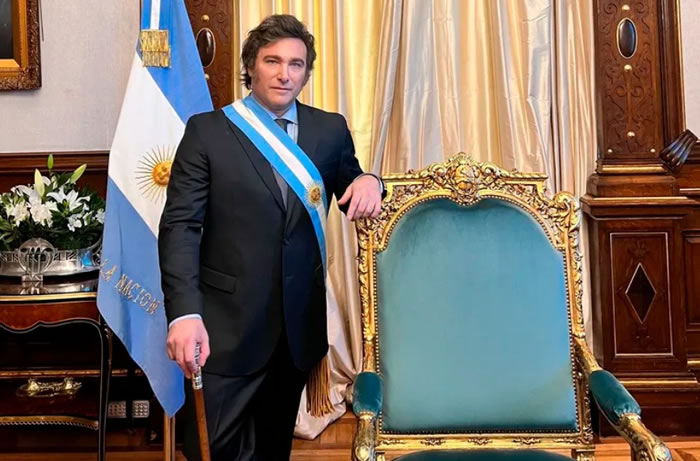 Foto archivo: Toma de posesión de Javier Milei