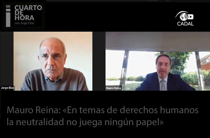 Mauro Reina: «En temas de derechos humanos la neutralidad no juega ningún papel»